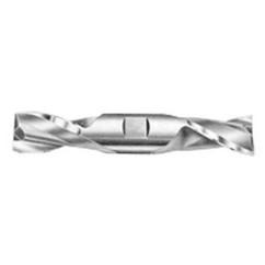 23/64'' Dia. - 3-1/8'' OAL - Uncoated HSS - Center Cut DE EM-2 FL - Industrial Tool & Supply