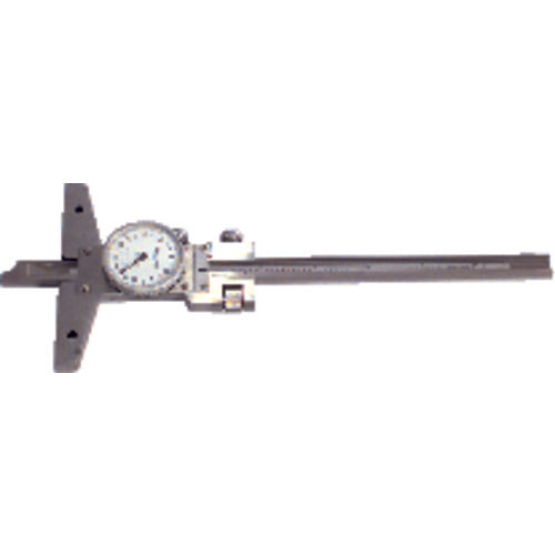 0-12″ Measuring Range (0.001″ Graduation) - Dial Depth Gage - Industrial Tool & Supply