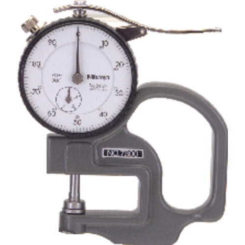 Model 7301A - 0 - 10 mm Range-0.01 mm Graduation - 25 mm Throat Depth - Dial Thickness Gage