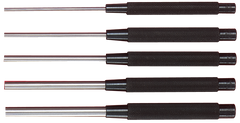 #S248PC 5 Piece Extra Long Drive Pin Punch Set - 1/8 to 3/8" Diameter - Industrial Tool & Supply