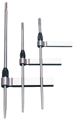 #454TC - 6" Length - Fits 255-8"; 12";18"; 300mm; 454-12"; 254-12";18"; 24" - Depth Gage Attachment for Vernier Height Gage - Industrial Tool & Supply