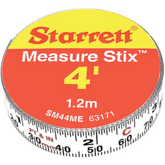Model SM44ME-1/2″ (13 mm) × 4 feet (1.2 m) - Adhesive Backed Steel Measuring Tape - Industrial Tool & Supply