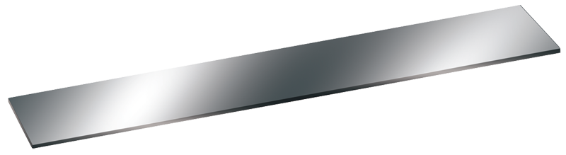 #52-480-050 - 18'' Long x 1.32' Wide x .150" Thick - Straight Edge - Industrial Tool & Supply