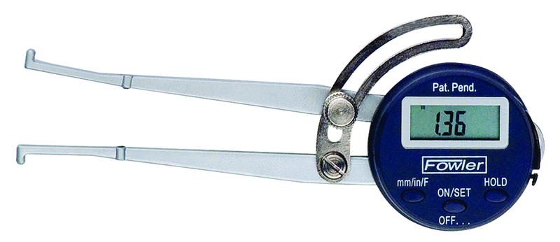 #54-554-730 - .5-6" / 150mm Range - .01" / .1mm / 1/64th Reading - Electronic Internal Caliper Gage - Industrial Tool & Supply