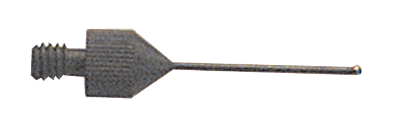 1.1875" Steel Ball Gage tip 4-48 Stem - Gage Ball Tips for Caliper Jaws - Industrial Tool & Supply