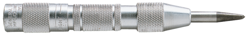 5/8 Body Diameter x 5'' Overall Length - Ball Bearing Automatic Center Punch - Industrial Tool & Supply