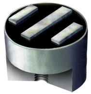 Rare Earth Exposed Pole Magnet - 1-1/4'' Diameter x 3/4'' Length--26 lbs Holding Capacity - Industrial Tool & Supply