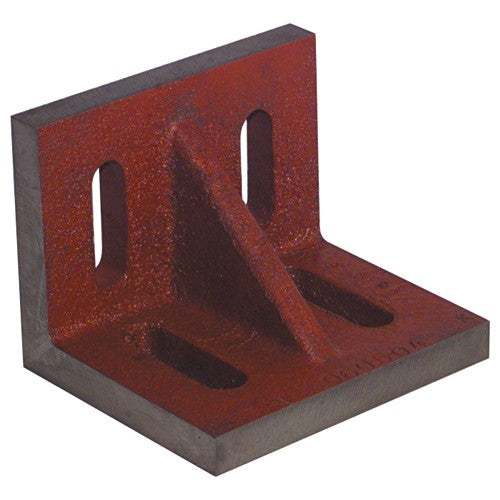 Machined Webbed (Closed) End Slotted Angle Plates - 3-1/2″ × 3″ × 2-1/2″ - Industrial Tool & Supply