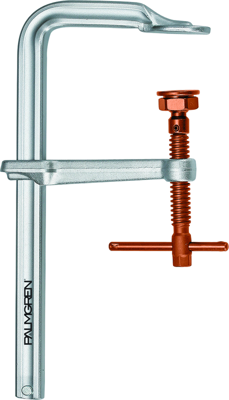 #9629438 - 0 - 24" Capacity - Super Duty L Clamp - Industrial Tool & Supply