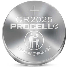 PC2025 3V Lithium Coin Batteries-Priced per Sheet of 5 - 4 Sheets Min. (20 Batteries) - Industrial Tool & Supply