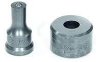 PD21/32; 21/32" Round Punch & Die Set - Industrial Tool & Supply