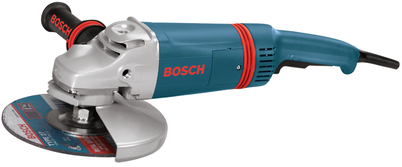 #1893-6 - 9'' Wheel Size - 6;000 RPM - Corded Angle Grinder - Industrial Tool & Supply