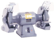 Bench Grinder - #1022W; 10 x 1 x 7/8'' Wheel Size; 1HP; 1PH; 115/230V Motor - Industrial Tool & Supply