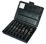 8 Pc. Cobalt Reduced Shank Drill Set - Industrial Tool & Supply