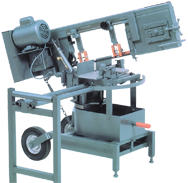 Horizontal Mitre Bandsaw - #1500; 7 x 11'' Capacity; 3/4HP; 1PH; 110V Motor - Industrial Tool & Supply