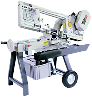 Horizontal/Vertical Bandsaw - #58BD; 9-1/2 x 11'' Capacity; 1/2HP; 1PH; 115V Motor - Industrial Tool & Supply