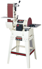 6" x 48" Belt and 12" Disc Floor Standing Combination Sander 1-1/2HP 115/230V; 1PH - Industrial Tool & Supply