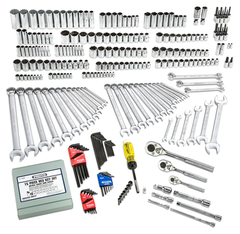Proto® 1/4", 3/8", & 1/2" Drive 302 Piece Socket Set- 6 and 12 Point - Industrial Tool & Supply