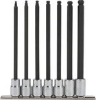 Proto® 3/8" Drive 7 Piece Ball Style Extra Long Hex Bit Set - Industrial Tool & Supply