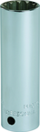 Proto® 1/2" Drive Deep Spline Socket #22 - 11/16" - Industrial Tool & Supply