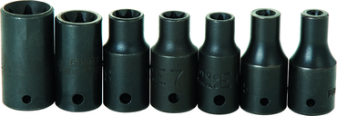 Proto® 1/4" Drive 7 Piece Torx® Impact Socket Set - Industrial Tool & Supply