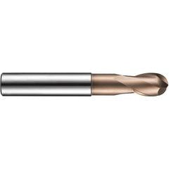 S529 4XD6MM SC 2FL BN STUB EM-TISIN - Industrial Tool & Supply