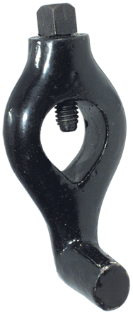 Bent Forged Lathe Dog - 4'' Capacity - Industrial Tool & Supply