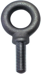 Shoulder Plain Eye Bolt - 1-1/8-7 Thread, 2'' Eye Dia. - Industrial Tool & Supply