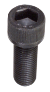 3/8-24 x 1-1/2 - Black Finish Heat Treated Alloy Steel - Cap Screws - Socket Head - Industrial Tool & Supply