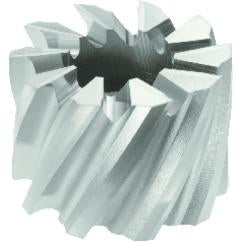 3 x 1-3/4 x 1-1/4 - HSS - Shell Mill - 12T - Uncoated - Industrial Tool & Supply