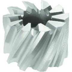 3 x 1-3/4 x 1-1/4 - HSS - Shell Mill - 12T - Uncoated - Industrial Tool & Supply