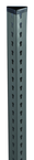 120" Heavy Duty, High Capacity Post of 14 GA Steel formed into 1-1/2 x 1-1/2" Angles Punched on 1-1/2" Centers - Industrial Tool & Supply