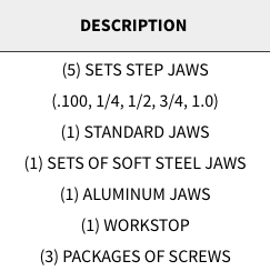 Snap Jaws - Basic 4" Set - Part #  4PKG-001 - Industrial Tool & Supply