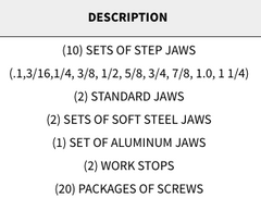 Snap Jaws - Advanced 6" Set - Part #  6PKG-100 - Industrial Tool & Supply