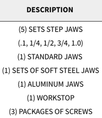 Snap Jaws - Basic 6" Set - Part #  6PKG-001 - Industrial Tool & Supply