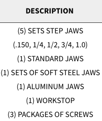 Snap Jaws - Basic 8" Set - Part #  8PKG-001 - Industrial Tool & Supply