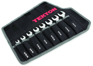 8-Pc. Stubby Ratcheting Comb Wrench Set (5/16-3/4") - Industrial Tool & Supply