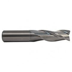 1/2 TuffCut Std. Length Center Cutting 3 Fl End Mill TiCN Coated - Industrial Tool & Supply