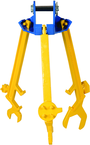 Overhead Drum Lifter/Wrench - #PDL-800-M - 800 lbs Capacity - Industrial Tool & Supply