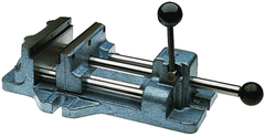 1208, 8" Jaw Width, 8-3/16" Jaw Opening, 2" Jaw Depth - Industrial Tool & Supply
