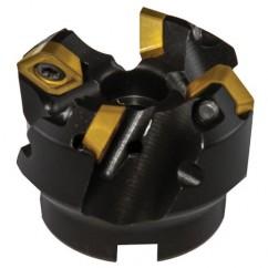 1-1/2" Dia. 45 Degree Face Mill - Uses SEH_ 43 Inserts - Industrial Tool & Supply