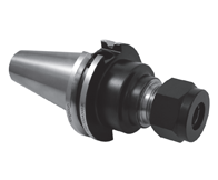 Toolholders  - CAT 40 DA Series Collet Chucks - Part # C40-10DA350-K - Industrial Tool & Supply