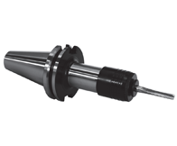Toolholders - CAT 50 Taper Quick Change V-Flange Tap Holders - Part # C50-10TA400-G - Industrial Tool & Supply