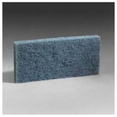 BLUE SCRUB PAD 8242 4.6 IN X 10 IN - Industrial Tool & Supply