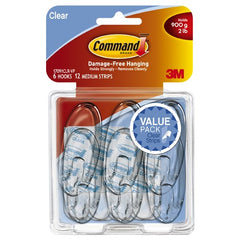 Command Clear Medium Hooks 17091CLR-6ES