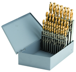 1 - 56 HSS-Co8% Straight Shank Split Point Drill Set (56Pcs) - Industrial Tool & Supply