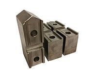 Pointed Chuck Jaws - Square Serrated Key Type - Chuck Size 15" to 18" inches - Part # SP-15400AP - Industrial Tool & Supply
