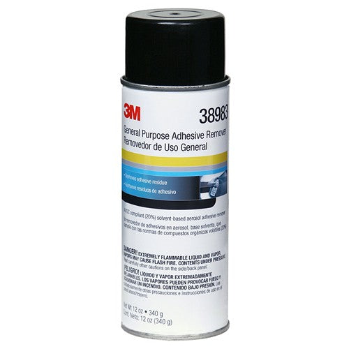 3M General Purpose Adhesive Remover 38983 12 oz Net Wt - Industrial Tool & Supply