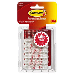 Command Decorating Clips Value Pack 17026-40ES - Exact Industrial Supply