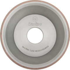 Tool & Cutting Grinding Wheel: 3-3/4" Dia, 1-1/2" Width, 1-1/4" Hole, 320 Grit, R Hardness, Type 11V9